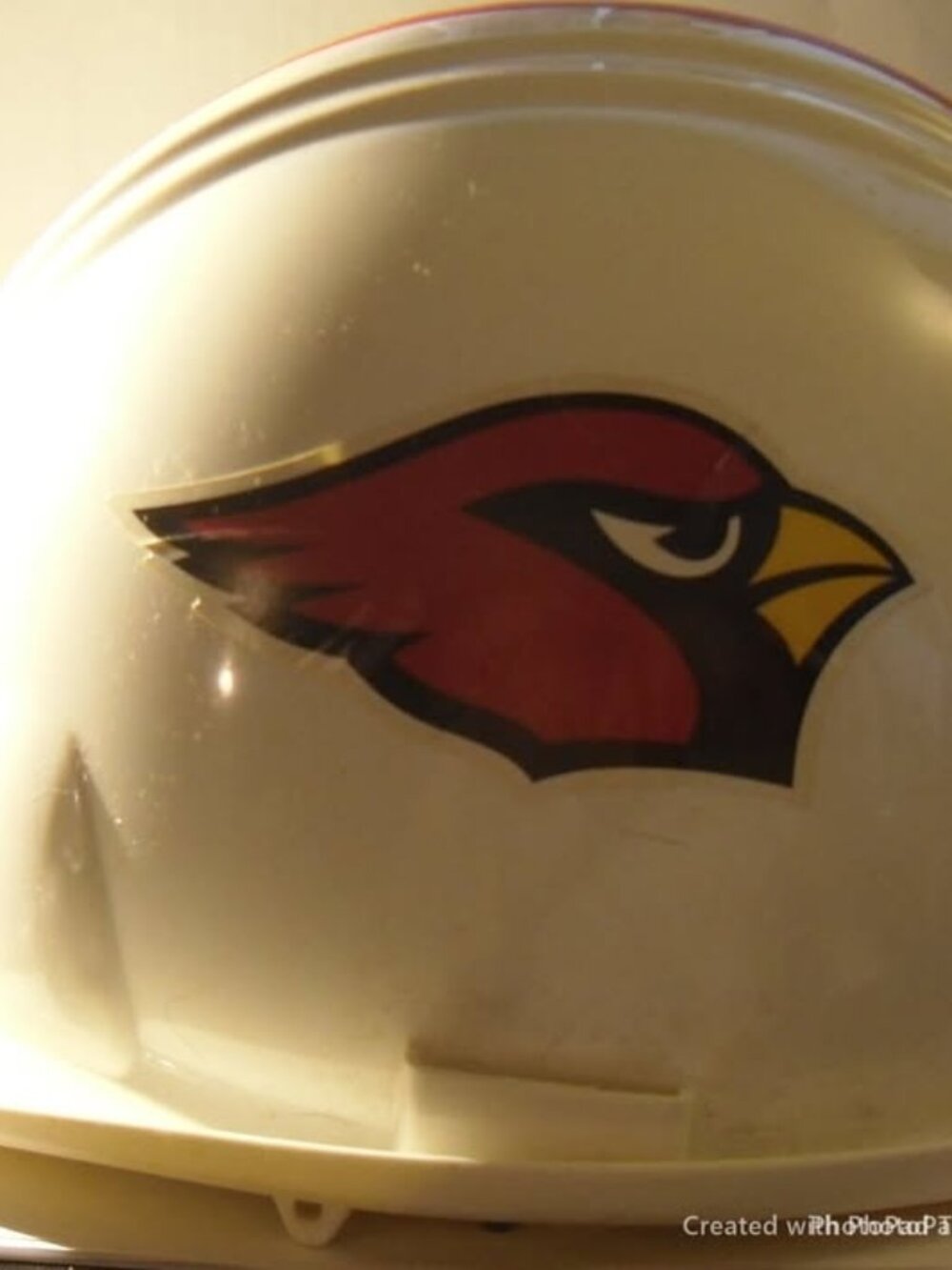 Arizona Cardinals NFL Team Hard Hat Football Fan Collectible White NEW